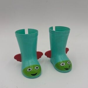 American Girl WellieWishers Camille Frog Rain Boots Replacement Shoes